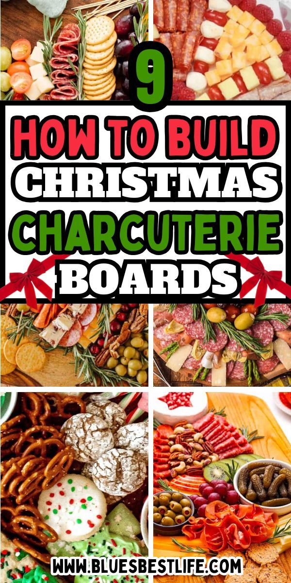 A collection of Christmas charcuterie boards for holiday party. Christmas Charcuterie Boards, Christmas Charcuterie Board Ideas, Christmas Charcuterie Board, Charcuterie Board Meats, Christmas Charcuterie, Christmas Cheese, Charcuterie Board Ideas, Christmas Platter, Christmas Recipes Appetizers