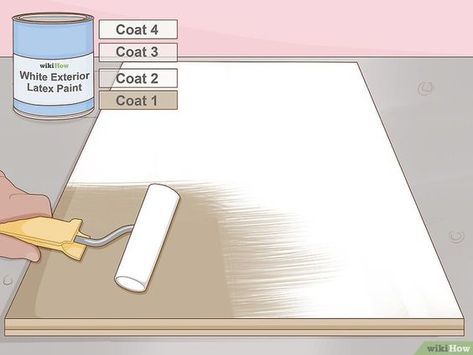 how to paint a wood table with pictures wikihow for what does it look like