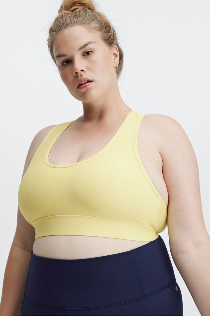 On-The-Go Medium Impact Sports Bra Fabletics yellow female Activewear >> Womens >> Sports Bras >> Medium Impact plus Training 4-Way Stretch/Pockets/Removable Bra Cups Our fan-favorite pocket bra SHOP ALL On-The-Go Yellow Stretch Sports Bra, Athleisure Yellow Sports Bra For Gym, Yellow Sporty Activewear For Light Sports, Yellow Sporty Activewear For Casual Sports, Yellow Stretch Sports Bra Athleisure, Yellow Medium Support Sports Bra, Yellow Sports Bra With Medium Support, Yellow Stretch Sports Bra, Casual Style, Yellow Moisture-wicking Sports Bra For Athleisure