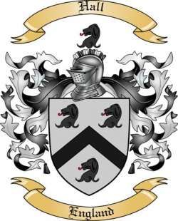 the coat of arms and crests of two people