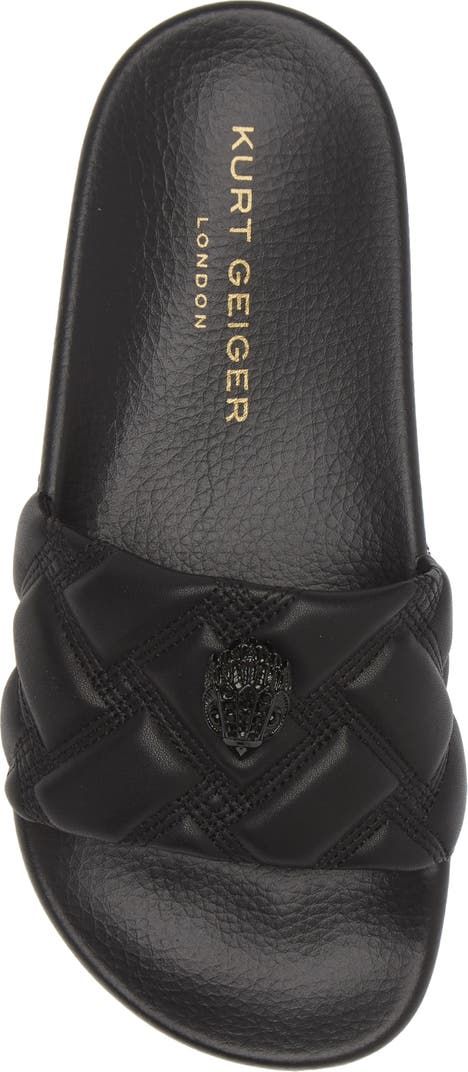 Kurt Geiger London Meena Eagle Drench Slide Sandal (Women) | Nordstrom Kurt Geiger Sandals, Quince Gifts, Trendy Shoes Sneakers, Hype Shoes, Eagle Head, Lashes Makeup, Designer Sandals, Slides Shoes, Kurt Geiger