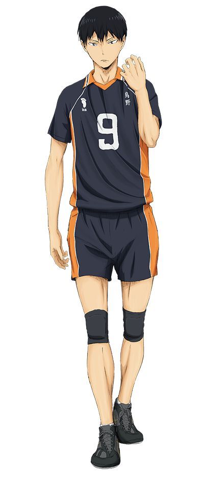 an anime character with black hair and shorts