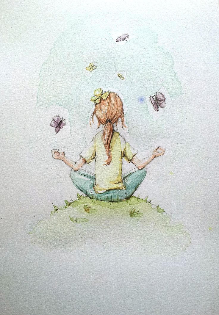 Yoga Watercolor Paintings, Yoga Illustration Art, Happy Birthday Yoga, Yoga Sketch, Yoga Watercolor, Yoga Art Painting, Yoga Flowers, Yoga Artwork, Yoga Painting