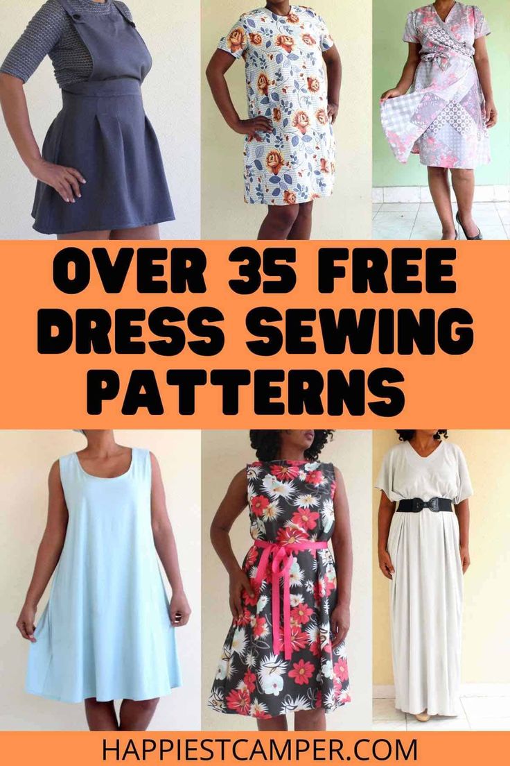 the top 10 free dress sewing patterns for women