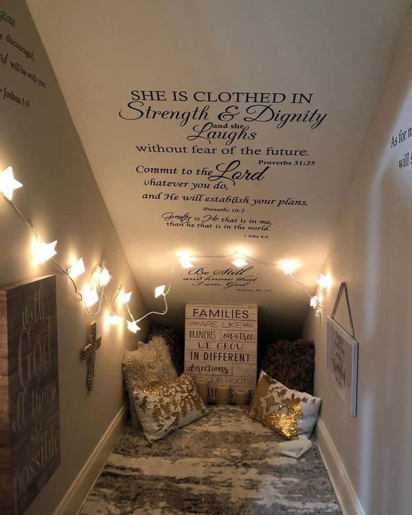 Home Design and Decor | Facebook God Lead Me, Prayer Room Ideas, Prayer Closet, Meditation Room Decor, Prayer Corner, Prayer Wall, My Prayer, Prayer Board, Prayer Room