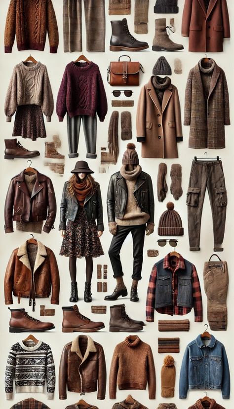 Taupe Style Fashion, Maroon Vest Outfit Men, Maroon Flannel Outfits, Outfit Ideas With Flannels, Wool Pants Outfit, Plaid Shirt Outfit Women, Flannel Shirt Outfit Women, Oversized Sweater With Leggings, Wool Jacket Outfit