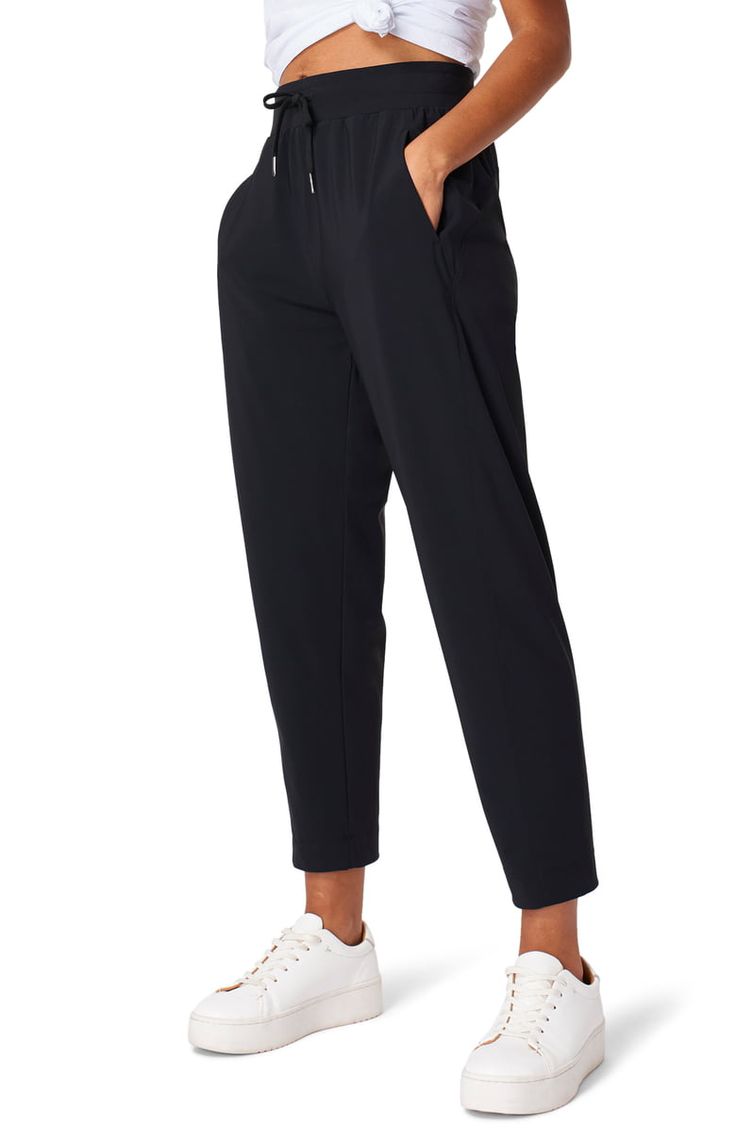 Free shipping and returns on Sweatty Betty Explorer Lightweight Pants at Nordstrom.com. <p>Stay in, work out and make an easy-breezy transition to leisure time in this versatile pair of relaxed-fit athletic pants.</p> Gingham Skirt, Lightweight Pants, Knitted Romper, Leisure Time, Sweaty Betty, Active Wear Pants, Pocket Leggings, Ankle Length Pants, Athletic Pants