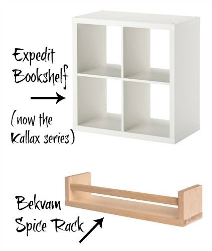 an image of bookshelf with instructions for how to build it and where to put them