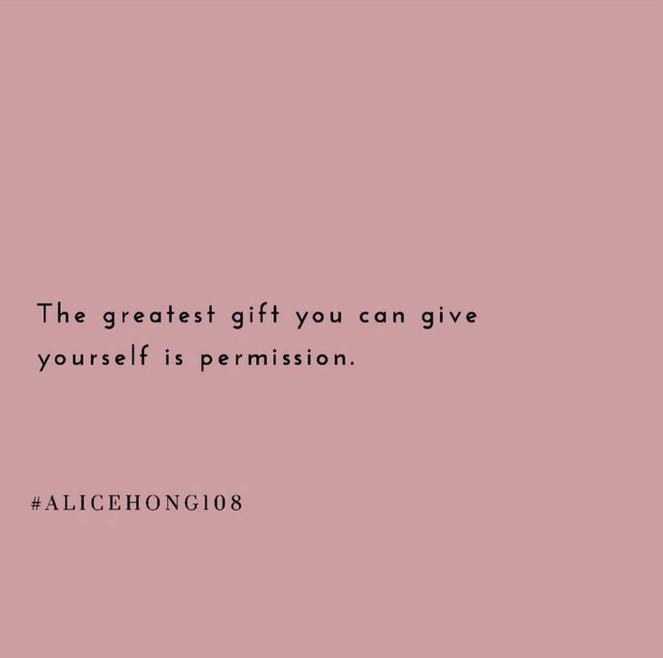 a pink wall with a quote on it that says the greatest gift you can give yourself is