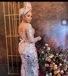 Aso Ebi Gown Style Lace Long Gown Styles Aso Ebi, Sequence Lace Styles, Latest Lace Gown Styles Aso Ebi, Aso Ebi Lace Gown, Lace Gown Styles Aso Ebi, Lace Asoebi Styles, Afro Styles, Aso Ebi Style, Aso Ebi Lace