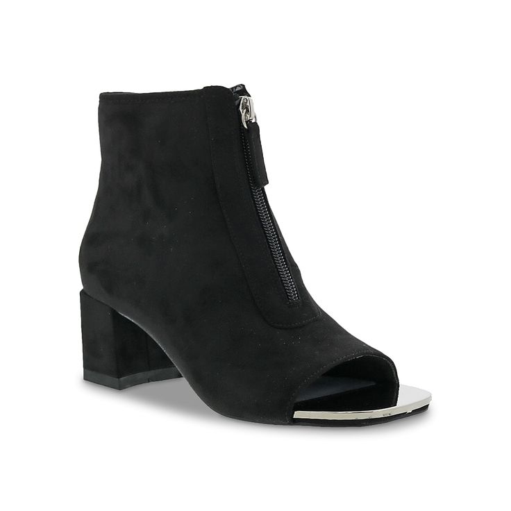 Bellini-Jaded Bootie You'll be the talk of the streets in the Jaded bootie from Bellini. A modern square toe and unique front zipper give a unique look to the block-heeled bootie. Click here for Boot Measuring Guide. The Talk, Modern Square, Bellini, The Streets, Front Zipper, Bootie, Block Heels, Click Here, Open Toe