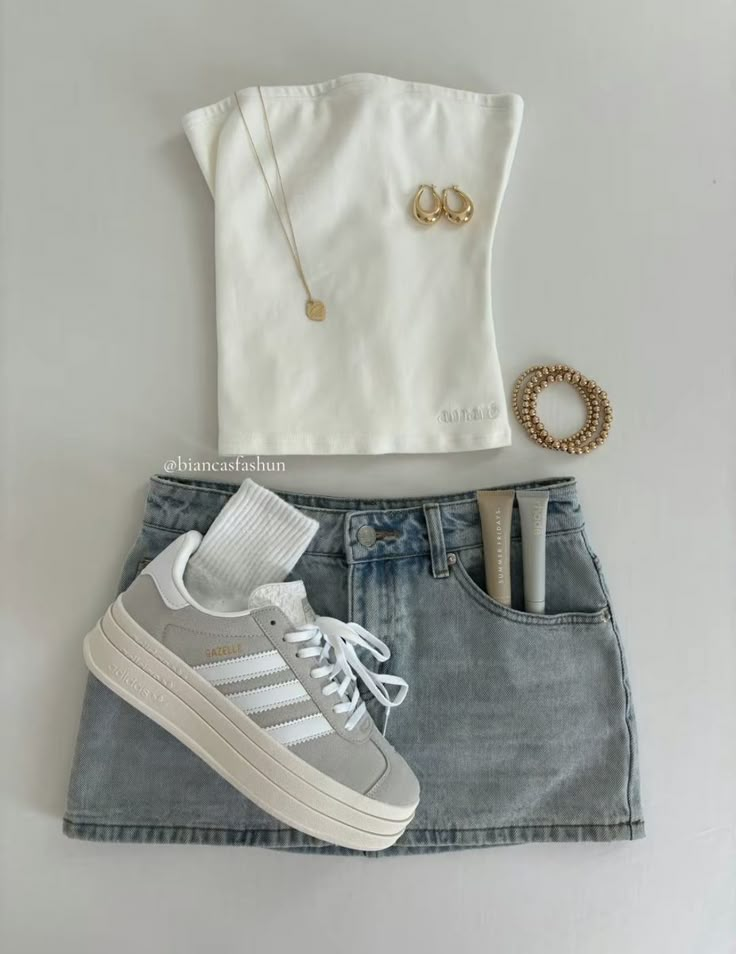 Basic Outfits Summer, Looks Pinterest, Casual Preppy Outfits, Trendy Outfits For Teens, Outfit Inspo Casual, Easy Trendy Outfits, Stockholm Fashion, Simple Trendy Outfits, Cute Everyday Outfits