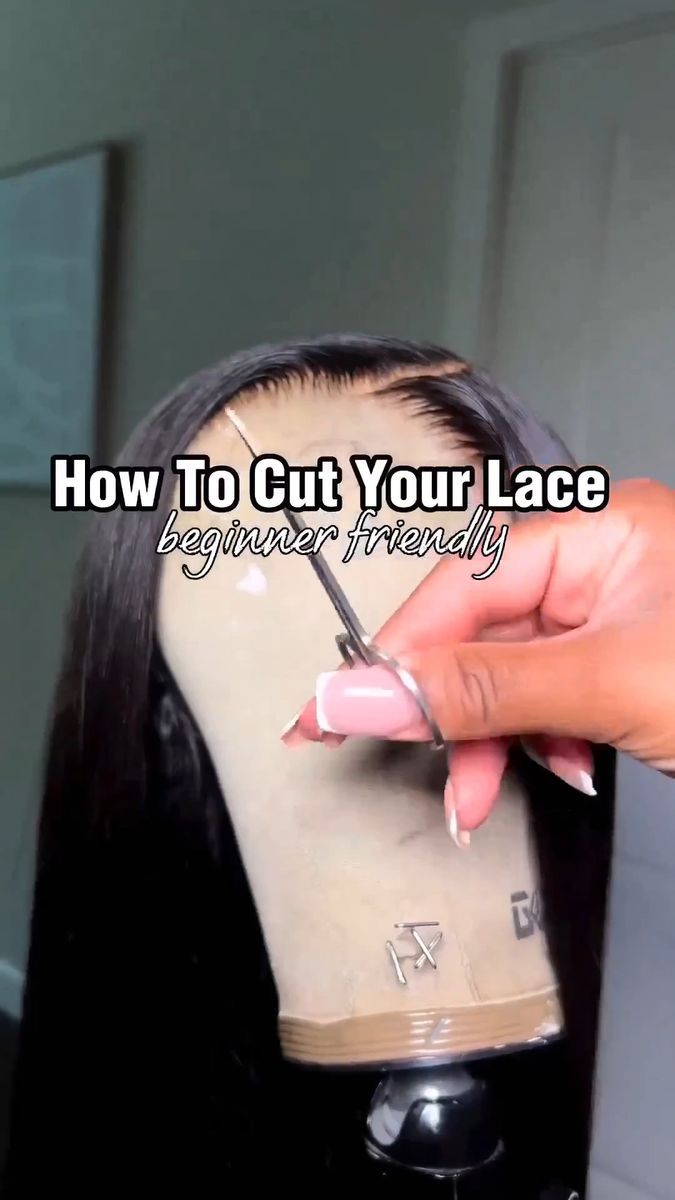 How to cut the wig lace beginner friendly🤎🤎 Stay tuned for more🙌 DM for wig link💃 or click: https://bit.ly/3OGBfc1 ------------------------------ Wig experts and hair factory owners🤍 #wigtutorial #lacecuttutorial #wiglacecut #humanhairwigs #weaves #sewins #silkpress #closuresewin #lacefrontal #lacewigs #wigs #blackgirlmagic #lacefrontwigs #lacefrontalsewin #naturalsewin #lacefrontalwigs | Wig Tutorials | Wig Tutorials · Original audio Wig Tutorials, Diy Hair Wig, Parting Hair, Frontal Wig Hairstyles, Diy Wig, Quick Weave Hairstyles, Hair Techniques, Hair Tips Video, Frontal Hairstyles