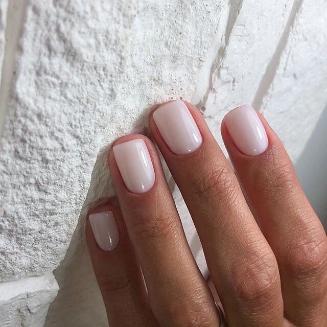 I can't get enough of the milk manicure Stars Nails, Natural Nail Designs, Milky Nails, Nail Art Wedding, Neutral Nails, Manicure Y Pedicure, Manicure E Pedicure, French Manicure, Nude Nails