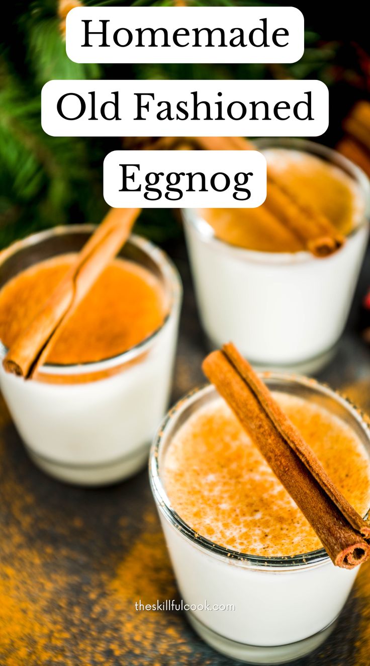 Easy Homemade Eggnog Recipe – creamy, classic Christmas drink.Classic Christmas Recipes,Eggnog Recipes Vanilla Spice Eggnog Recipe, Aged Eggnog, Best Eggnog Recipe, Homemade Eggnog Recipe, Alcoholic Eggnog, Lots Of Presents, Eggnog Recipe Homemade, Classic Eggnog, Christmas Eggnog