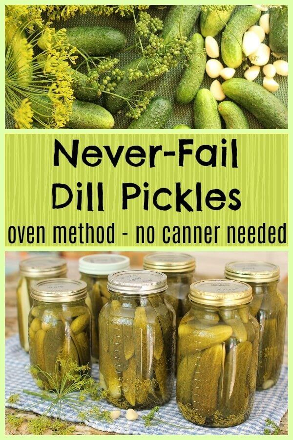 several jars filled with pickles sitting on top of a table