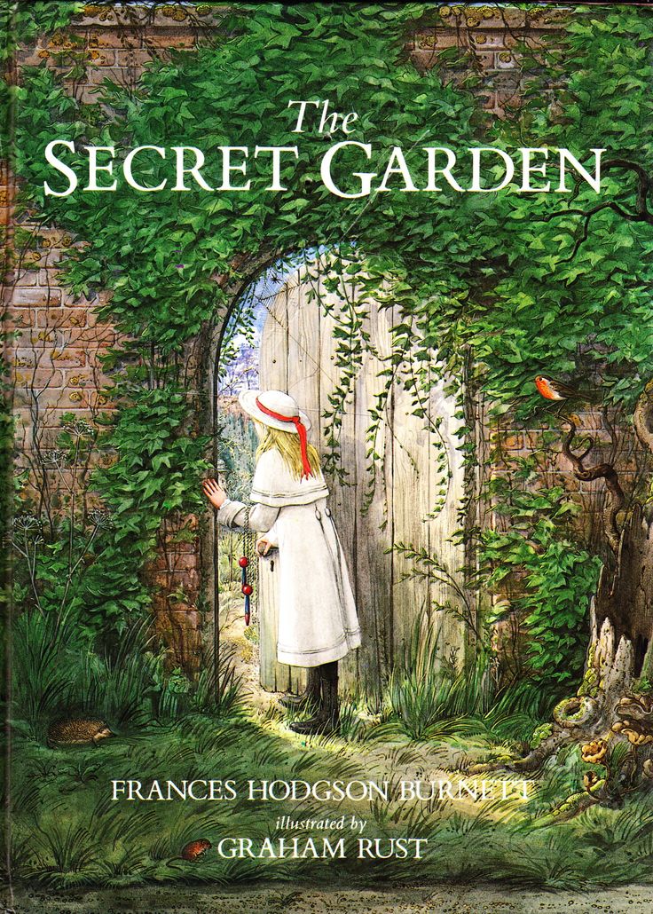 the secret garden by frances hodson burnet, illustrated by graham rust book cover