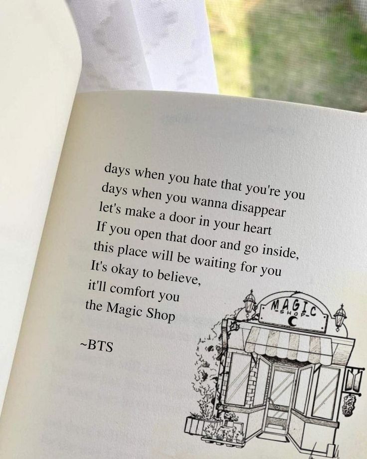 Magic Shop lyrics quotes (BTS) Into The Magic Shop Book Quotes, Motivational Lyrics Quotes, Into The Magic Shop Book, Magic Shop Tattoo Ideas, Magic Shop Lyrics Wallpaper, Bts Magic Shop Tattoo, Bts Inspirational Quotes Lyrics, 2 3 Bts Lyrics, Magic Shop Drawing