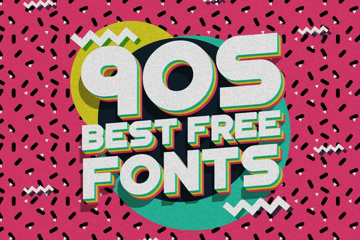 the text pops best free fonts on a pink background