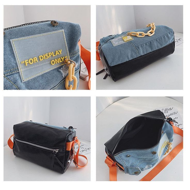 Product information: pattern: Plain Hardness: Medium Style: Korean style Popular elements: Stitching Bag shape: Horizontal square type Outer bag type: Three-dimensional bag Color: Yellow, green, orange Packing list: Yoga bag x1 Hand Luggage Bag, Big Purse, Techwear Fashion, Denim Shoulder Bags, Travel Bags For Women, Canvas Messenger Bag, Yoga Bag, Denim Bag, Casual Tote