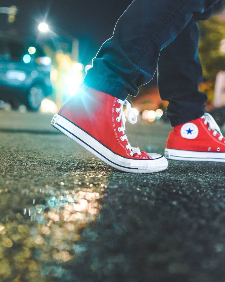 JOURNEYS | Converse Red All Star Hi Tops -- photo credit:  @ p.s.y_d.r.e.a.m.e.r Converse High-top Sneakers With Speckled Midsole For Streetwear, Red Casual Basketball Shoes With Speckled Midsole, Casual Red Basketball Shoes With Speckled Midsole, Red High-top Sneakers With Gum Sole For Streetwear, Converse Urban Sneakers With Speckled Midsole, Red Lace-up High-top Sneakers For Skateboarding, Red Mid-top Canvas Shoes For Streetwear, Red Cotton Converse Sneakers, Red Sneakers With Speckled Midsole For Streetwear