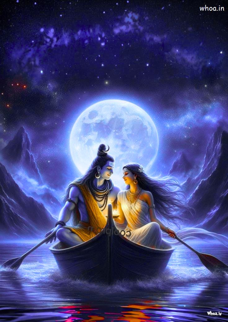 two people in a boat on the water