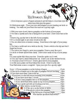 a halloween poem for kids to use as an activity or printable worksheet