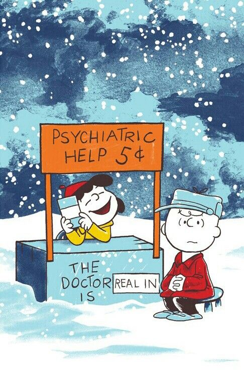 a cartoon character is sitting in front of a sign that says, psychic help for the doctor