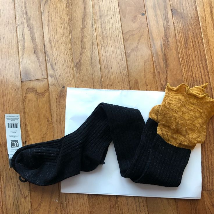 Never Worn Before Super Cute! Black One Size Socks For Fall, One Size Black Socks For Fall, Black Stretch Socks For Fall, Over The Knee Socks, Knee Socks, Over The Knee, Hosiery, The Knee, Super Cute