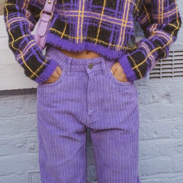 High Waist Purple Corduroy Casual Straight Pants on Storenvy Casual Purple Corduroy Bottoms, Purple Corduroy Bottoms With Pockets, Trendy Purple Pants For Winter, Purple Straight Leg Pants For Fall, Purple Straight Leg Bottoms For Fall, Fall Purple Straight-leg Bottoms, Fall Purple Straight Leg Bottoms, Trendy Purple Pants For Fall, Purple Cotton Bottoms For Fall