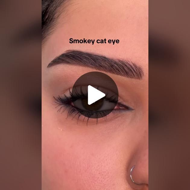 TikTok · Carmen♡ Smokey Cat Eye Tutorial, Cat Eye Tutorial, Smokey Cat Eye, Essence Cosmetics, Eyeshadow Eyeliner, Eye Tutorial, Makeup Tips, Sephora, Cat Eye