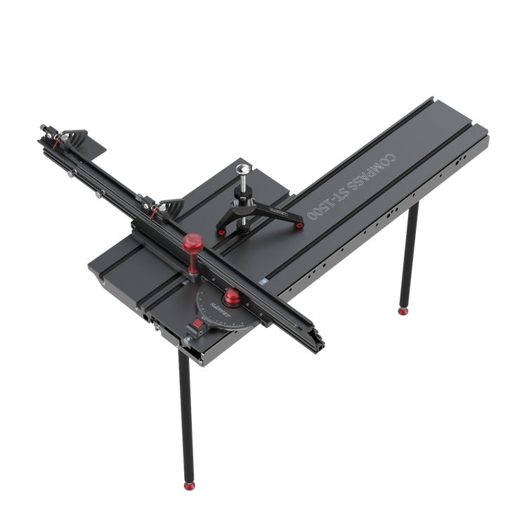 COMPASS ST-1500 Sliding Table - Harvey Woodworking Sliding Table Saw, Sliding Table, Table Saws, Table Saw Accessories, Table Saw, Rock Solid, Saws, Compass, Aluminium Alloy