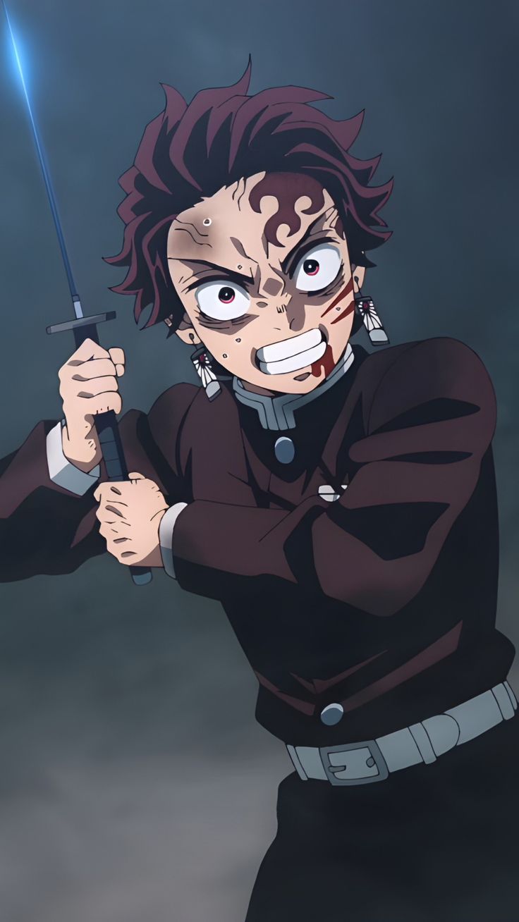 Demon Slayer Tanjiro Wallpaper, Kny Tanjiro, Tanjiro Wallpaper, Swordsmith Village Arc, Demonslayer Tanjiro, Slayer Wallpaper, Swordsmith Village, Anime Face Drawing, Demon Slayer Tanjiro