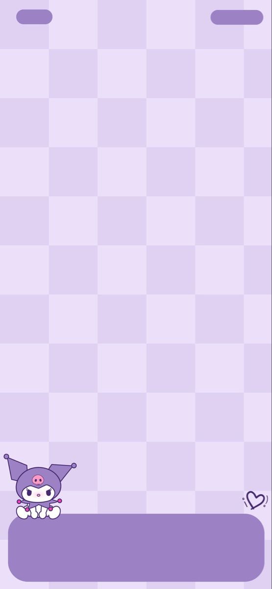 an animal is standing on the floor in front of a purple background with hearts and dots