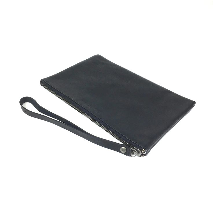 Handcrafted from the finest eco-friendly, vegetable tanned, biodegradable leather. With a strong wristlet handle and black striped lining, the clutch is perfect for every day use. 6" x 9" Full eco-friendly leather construction Large wristlet handle Lined Comes with a Story Card to explain the impact Water And Sanitation, Jobs For Women, Freedom Design, Black Camel, Black Clutch, Tomorrow Will Be Better, Free Items, Line Design, Leather Clutch