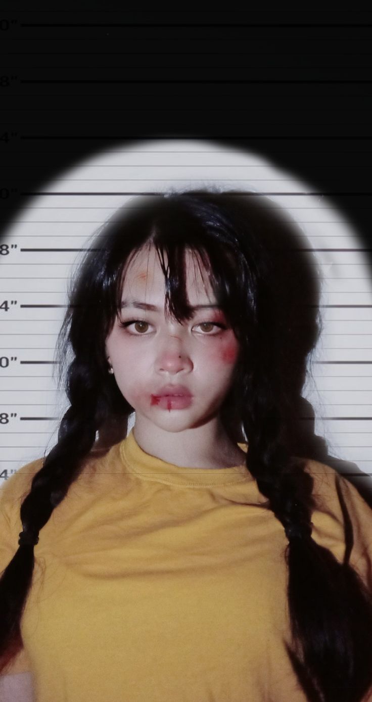 Fake Injury Face Makeup, Beat Up Makeup Look, Gunshot Wound Makeup, Wound Makeup Face, Ruined Makeup, Mugshot Photoshoot, Makeup Wounds, Halloween Nurse Makeup, Injury Aesthetic