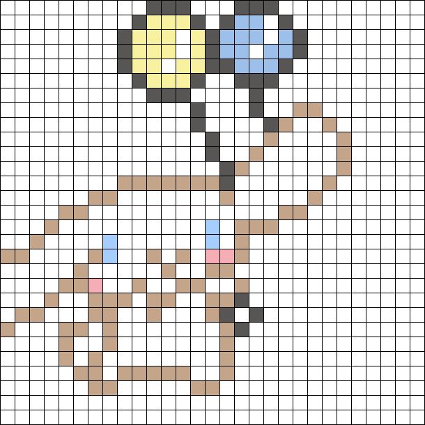 a cross stitch pattern with an image of a woman's face