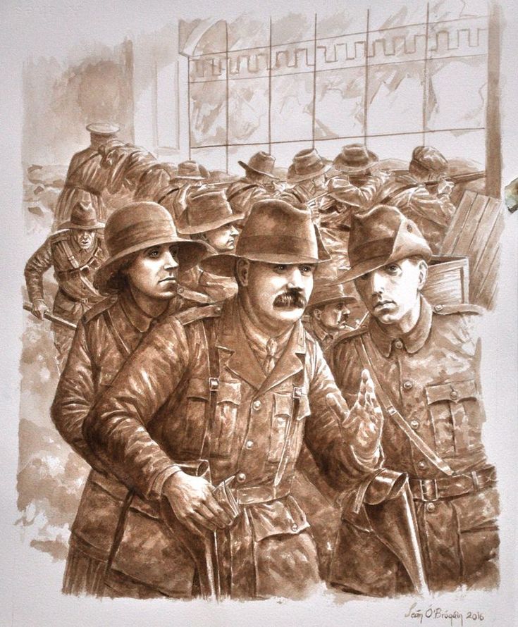 this is a drawing of soldiers in uniform