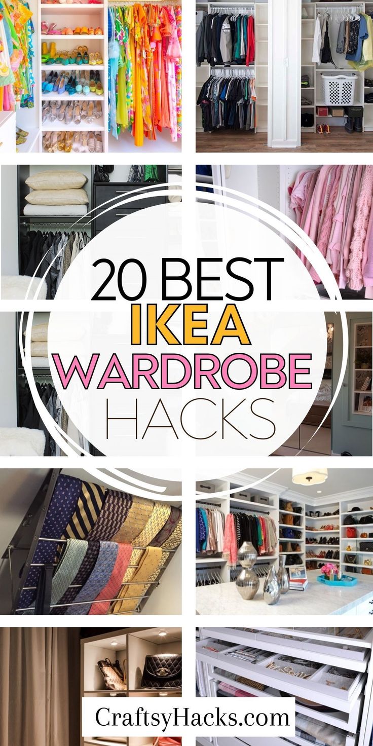 the top 20 best ikea wardrobe hacks