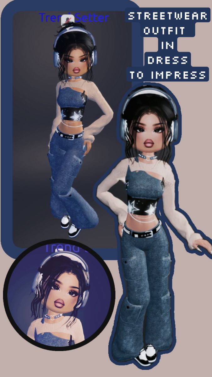 #dresstoimpress Fancy Dress Code, Street Wear Outfits, Learn Photo Editing, Bratz Inspired Outfits, Aesthetic Roblox Royale High Outfits, Street Dress, Baddie Outfits Ideas, Fashion Themes, Game Dresses