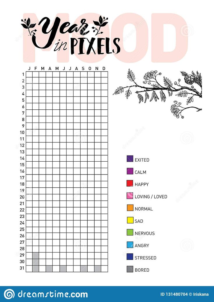 a printable new year's planner with flowers and leaves on the top right side