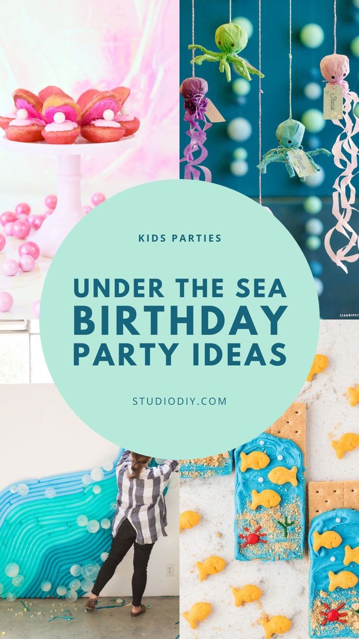 under the sea birthday party ideas