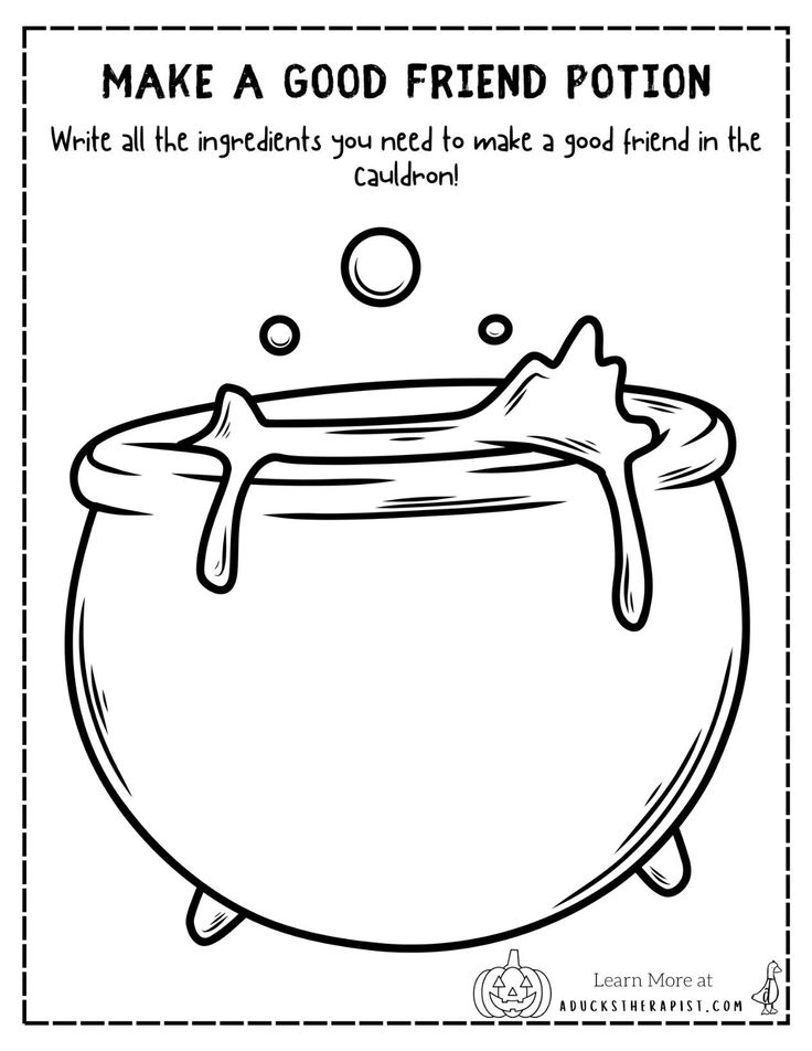 a coloring page with the words make a good friend potton