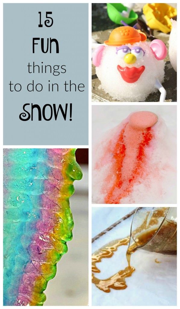 the top ten fun things to do in the snow