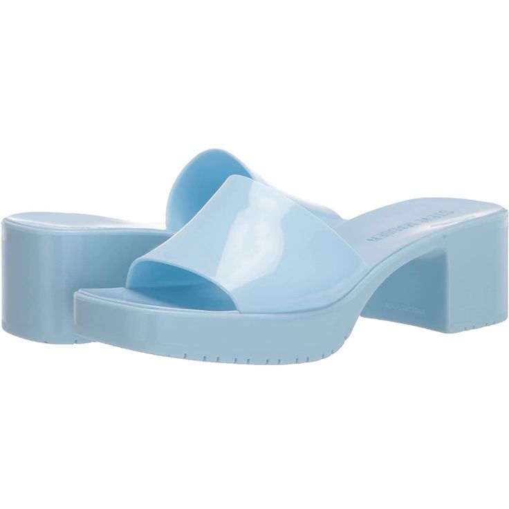 Never Worn Steve Madden Block Heel Jelly Sandals In Light Blue. Chunky Block Heel Makes Them Comfortable And Easy To Walk In! Adds A Pop Of Color To Your Summer Outfits. Trendy Light Blue Open Toe Sandals, Blue Slip-on Jelly Sandals For Summer, Trendy Light Blue Sandals With Round Toe, Light Blue Open Heel Sandals For Beach, Trendy Light Blue Spring Sandals, Trendy Light Blue Sandals For Spring, Light Blue Open Toe Heels For The Beach, Blue Flat Platform Sandals, Blue Flat Jelly Sandals For Summer