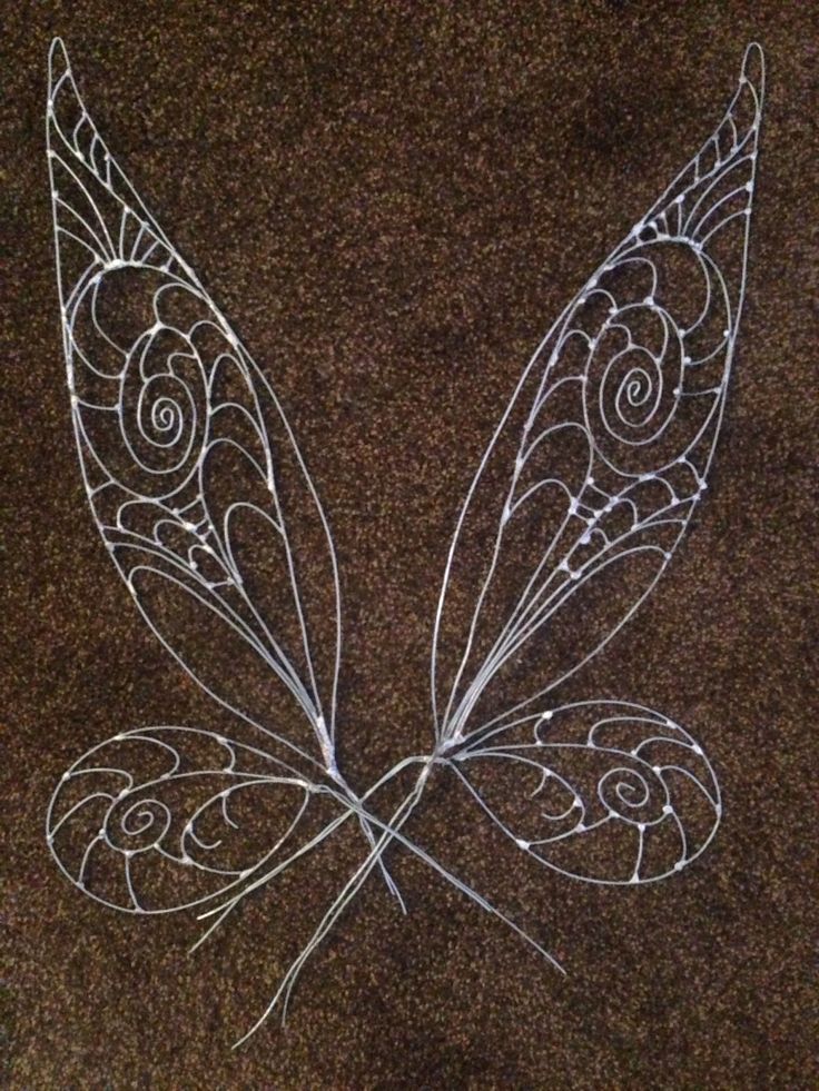 a drawing of a butterfly with swirls on it's wings