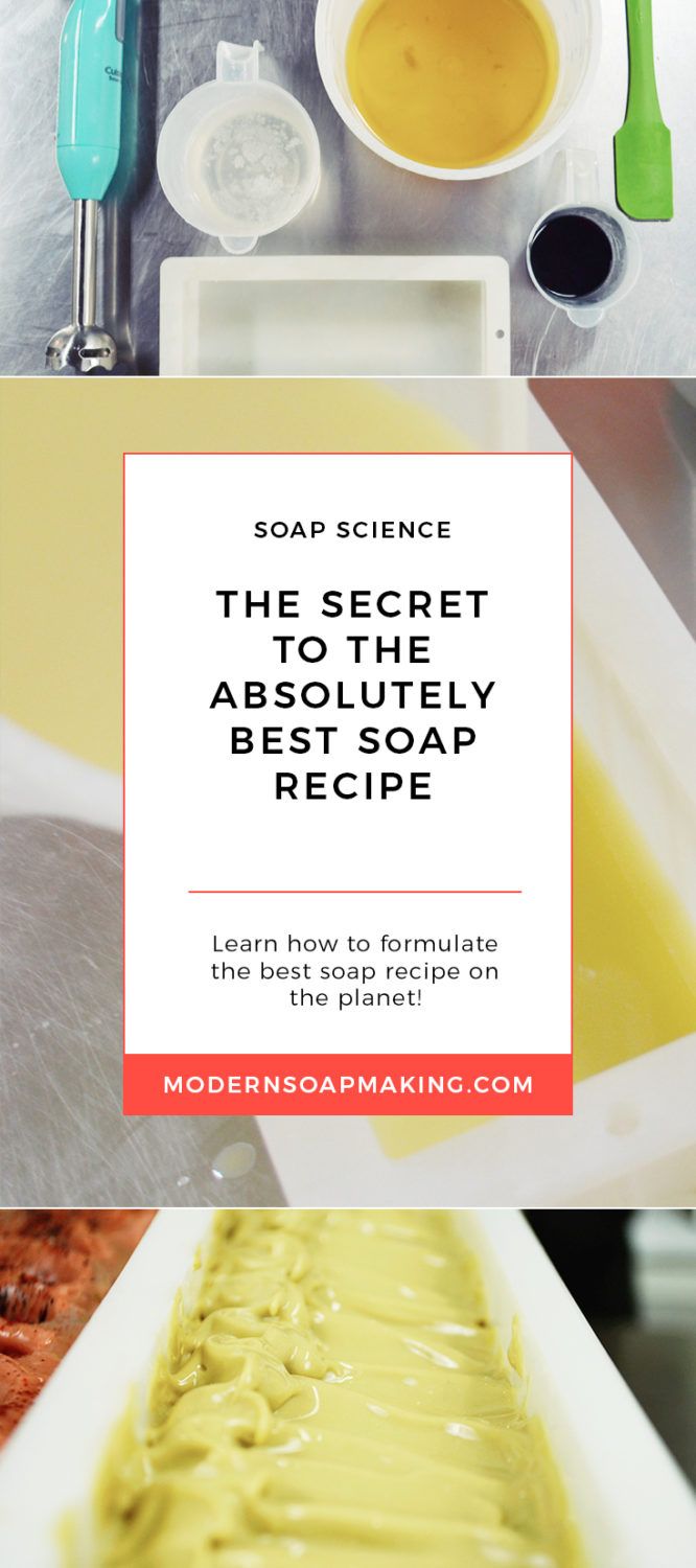 the secret ingredient for absolutely best soap recipe