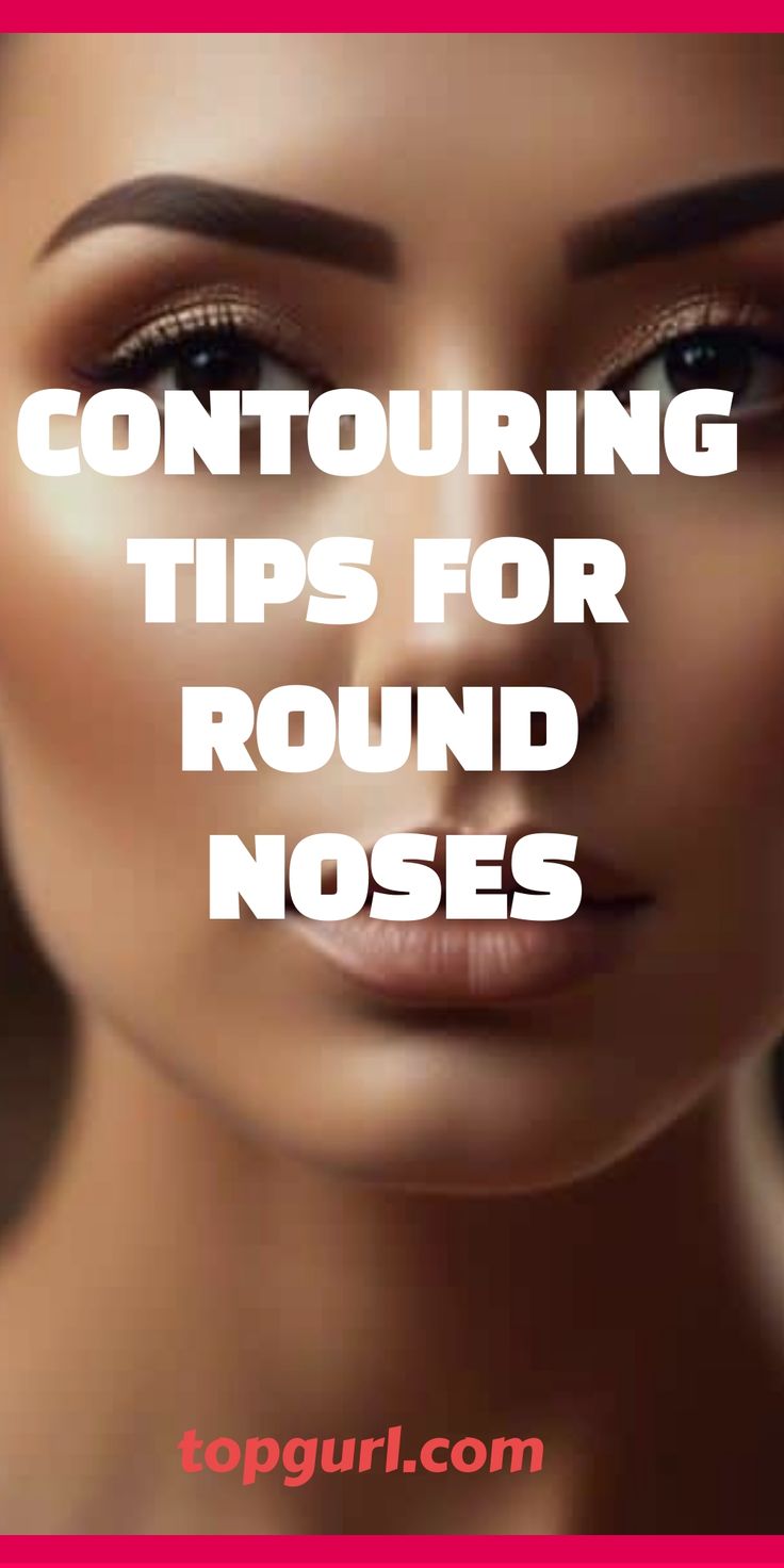 Discover how to achieve a flawless contour on a round nose effortlessly with our step-by-step tutorial. Master the art of sculpting your features for a polished and refined appearance. Say goodbye to makeup mishaps and hello to a beautifully defined look that enhances your natural beauty. Elevate your makeup game with our expert tips and tricks that will help you unlock the potential of your unique facial structure. Embrace the transformative power of contouring and unveil the best version of yo Contour A Bulbous Nose, Nose Contour Bulbous, Contouring Nose Shapes, Bulbous Nose Contour, Nose Contouring Makeup, Contour Tricks, Applying Highlighter, Contouring Tips, Bulbous Nose