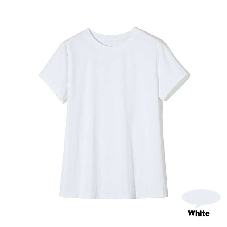 Elastic Plain Cotton T-Shirt for Women - Wnkrs White Stretch Short Sleeve T-shirt, White Solid Color Cotton Shirt, White Cotton Solid Color Shirt, White Stretch T-shirt For Summer, White Stretch Cotton T-shirt, Basic Stretch T-shirt In Solid Color, Basic Stretch Solid Color T-shirt, Stretch Fit White T-shirt, White Solid Color Cotton Top