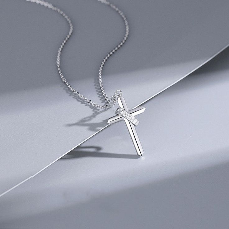 Description & Details Embrace the timeless symbol of faith, spirituality, and devotion with our exquisite pieces inspired by the sacred cross. Each design in our collection is meticulously crafted to honor the significance of the cross and serve as a beautiful reminder of one's beliefs and values. • Material: Solid 925 Sterling Silver • Finish: Hypoallergenic ∙ Gold Plating• Dimensions: 1.46 × 1.6 cm for female, 1.73 × 3.0 cm for male, 40 - 45 cm chain, adjustable• All our work is custom made by Beliefs And Values, Couple Necklace, Timeless Symbol, Couple Necklaces, Silver Cross, The Cross, Free Giveaway, Solid 925 Sterling Silver, Gold Plating